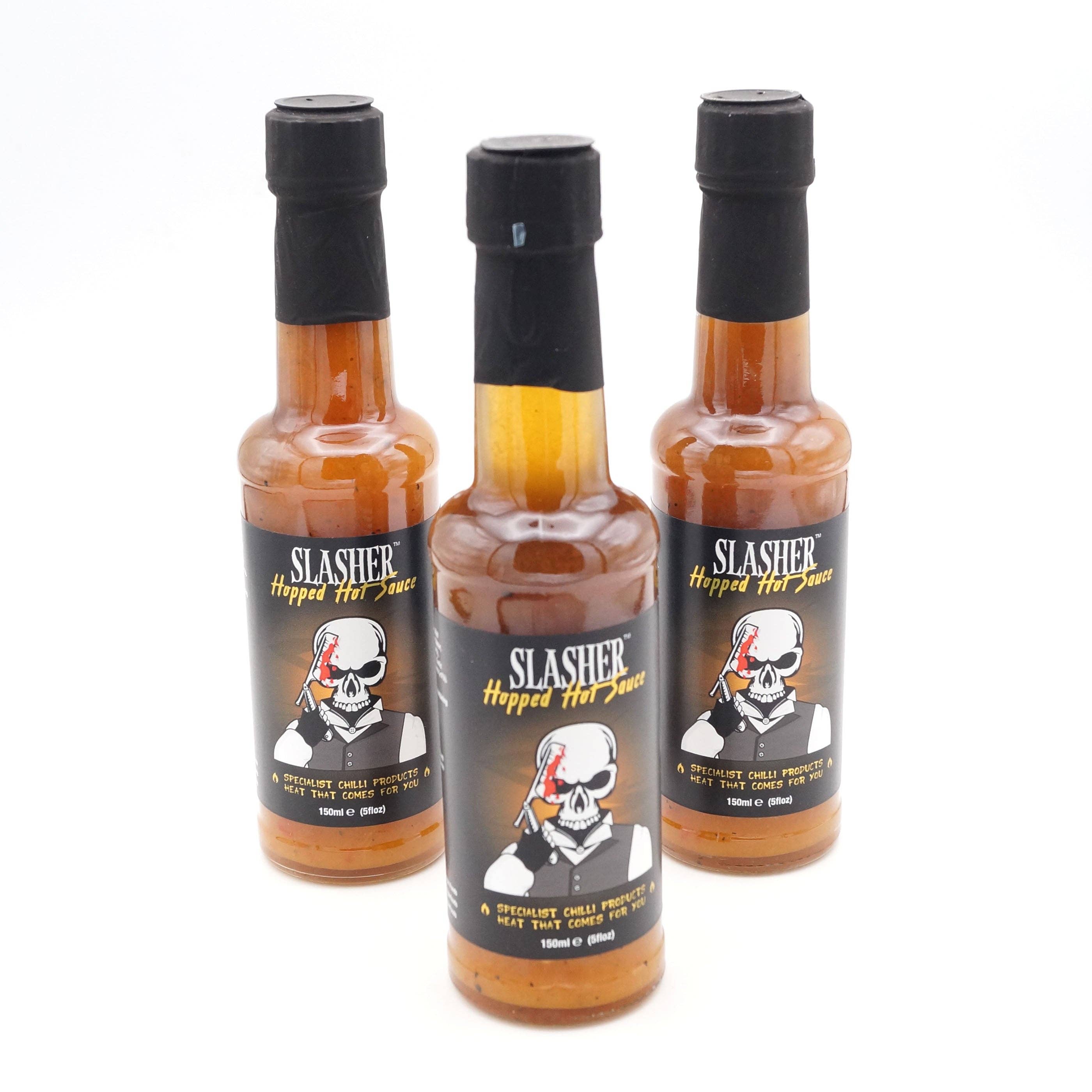Dorset Chilli Shop – wholesale Hot sauce – Grim Reaper - Slasher - Hopped Hot Sauce3