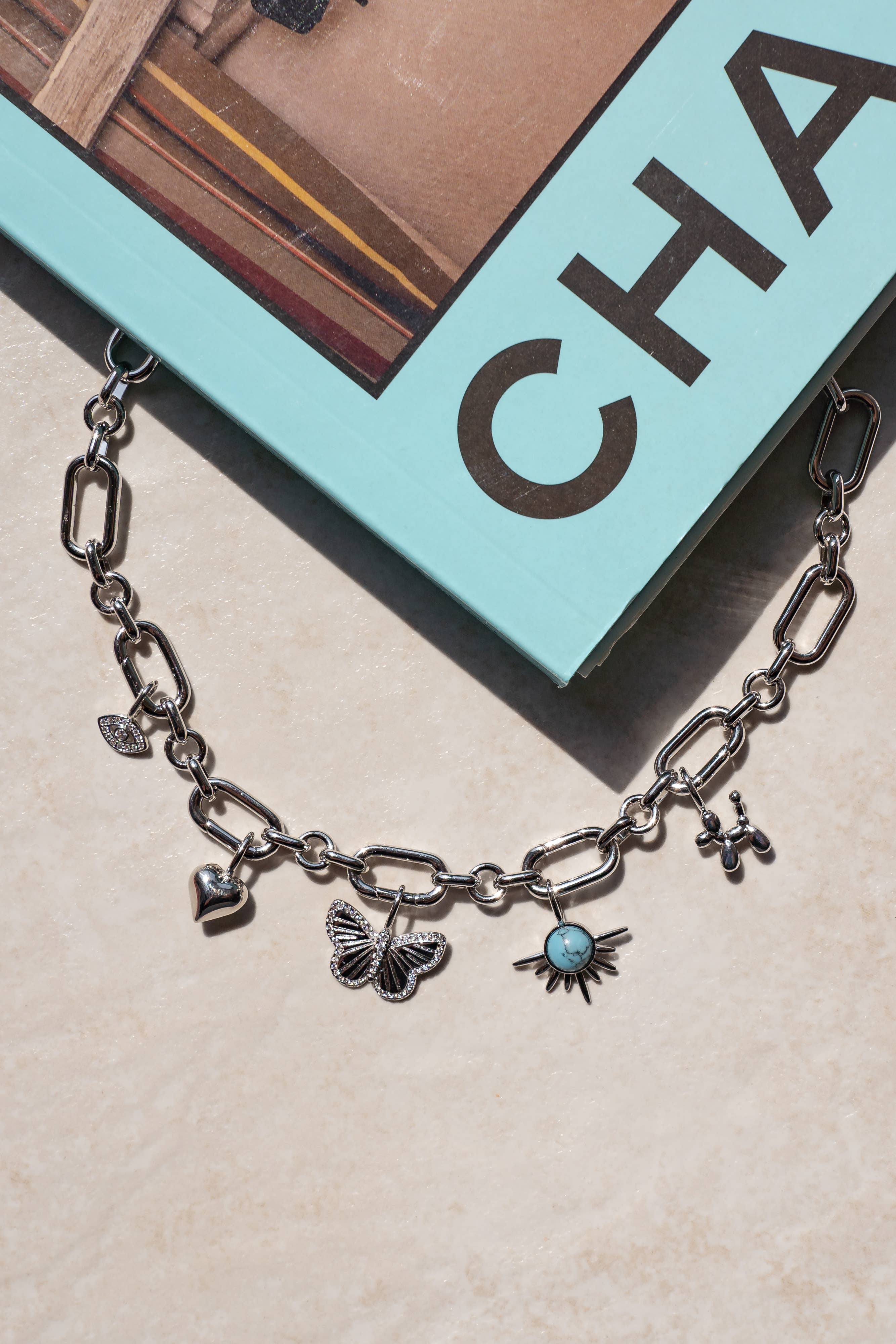 The Sis Kiss - Venta al por mayor Abalorios/colgantes individuales - Colgante con forma de corazón hinchado en miniatura2