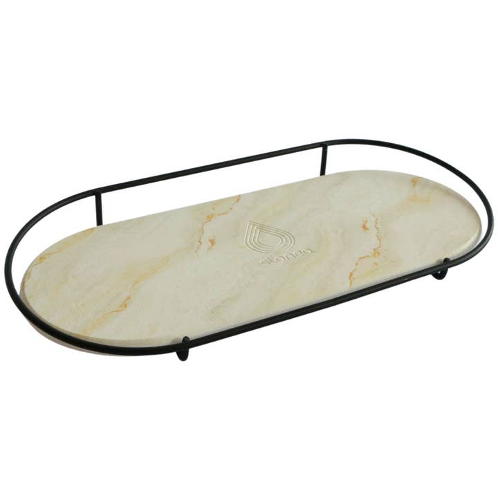 moonstone - Vente Boîte de rangement pour maquillage - Plateau de maquillage Makea en diatomite noire et topaz2