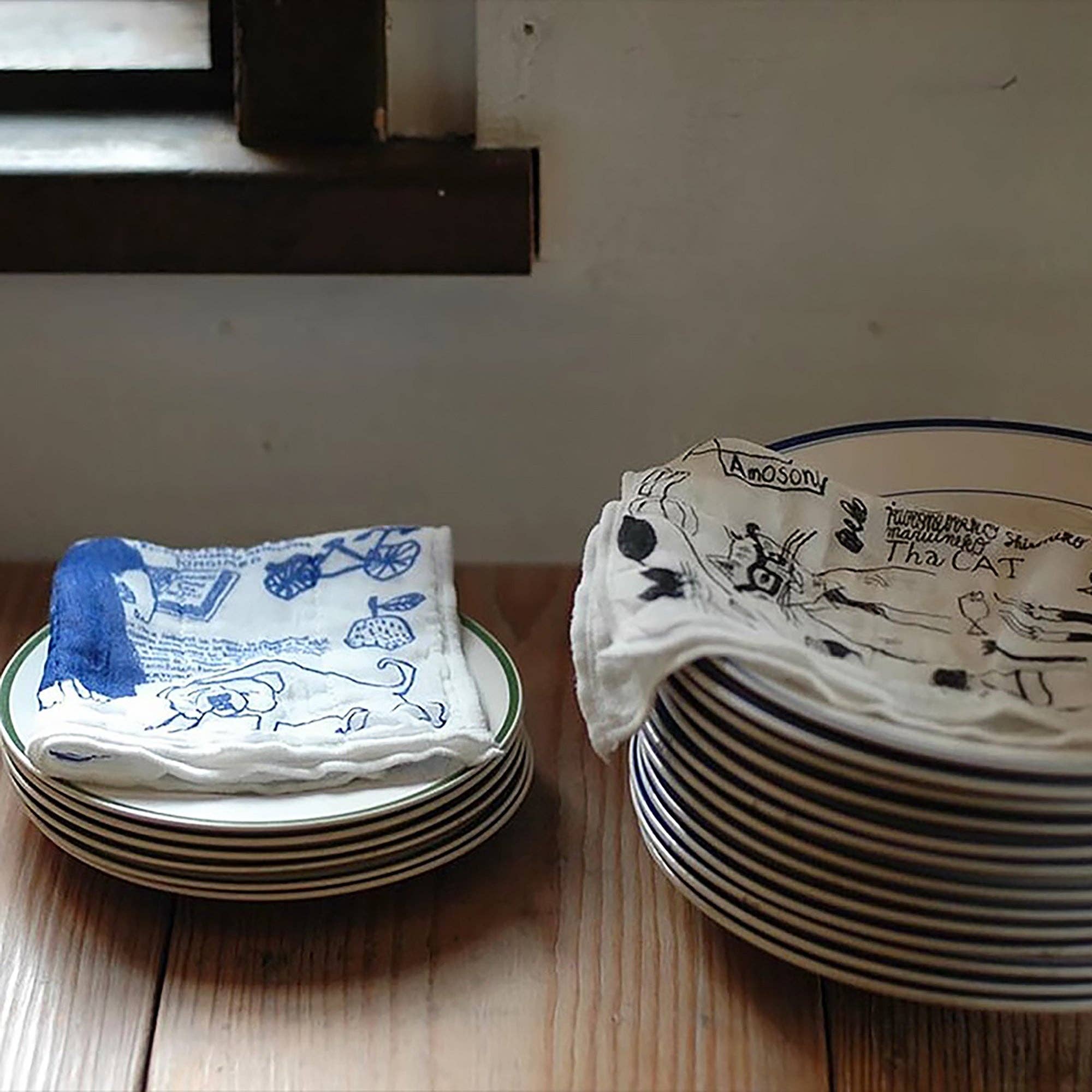 MinoCraft - Wholesale Tea towel - Cotton tea towel with design by Nachio Nakanishi6