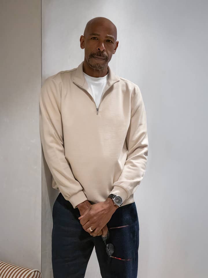 Connor Quarter Zip | Pierre Claire pour la vente par CHALK