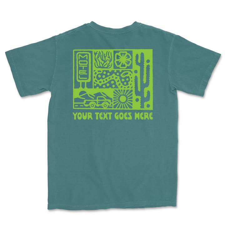 Island View Outfitters – Großhandel T-Shirt mit Siebdruck – Unisex – *BENUTZERDEFINIERTES* Wüstenreise-T-Shirt13