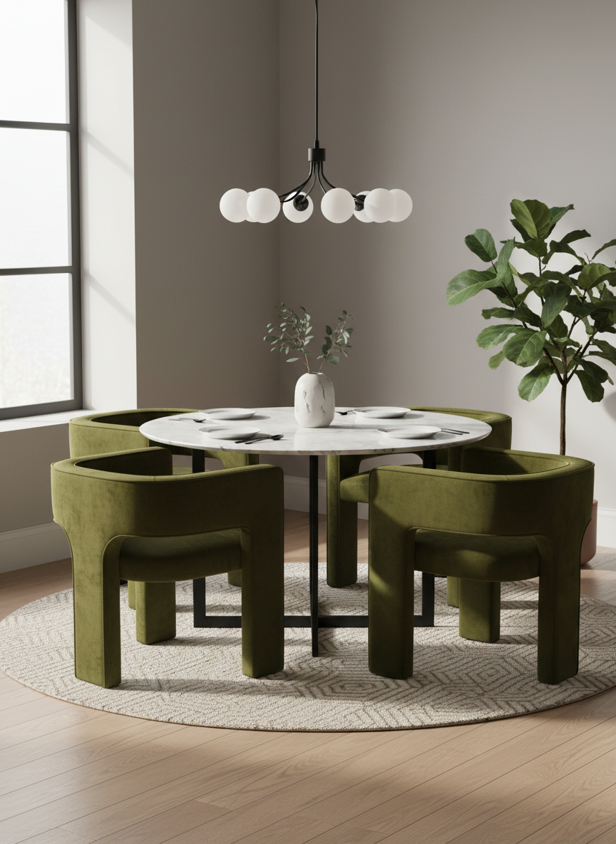 Acacia Home - Wholesale Chair - Essex Sculpted Dining Chair4