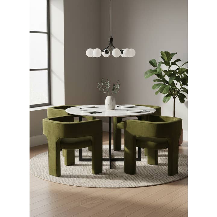 Acacia Home - Wholesale Chair - Essex Sculpted Dining Chair4