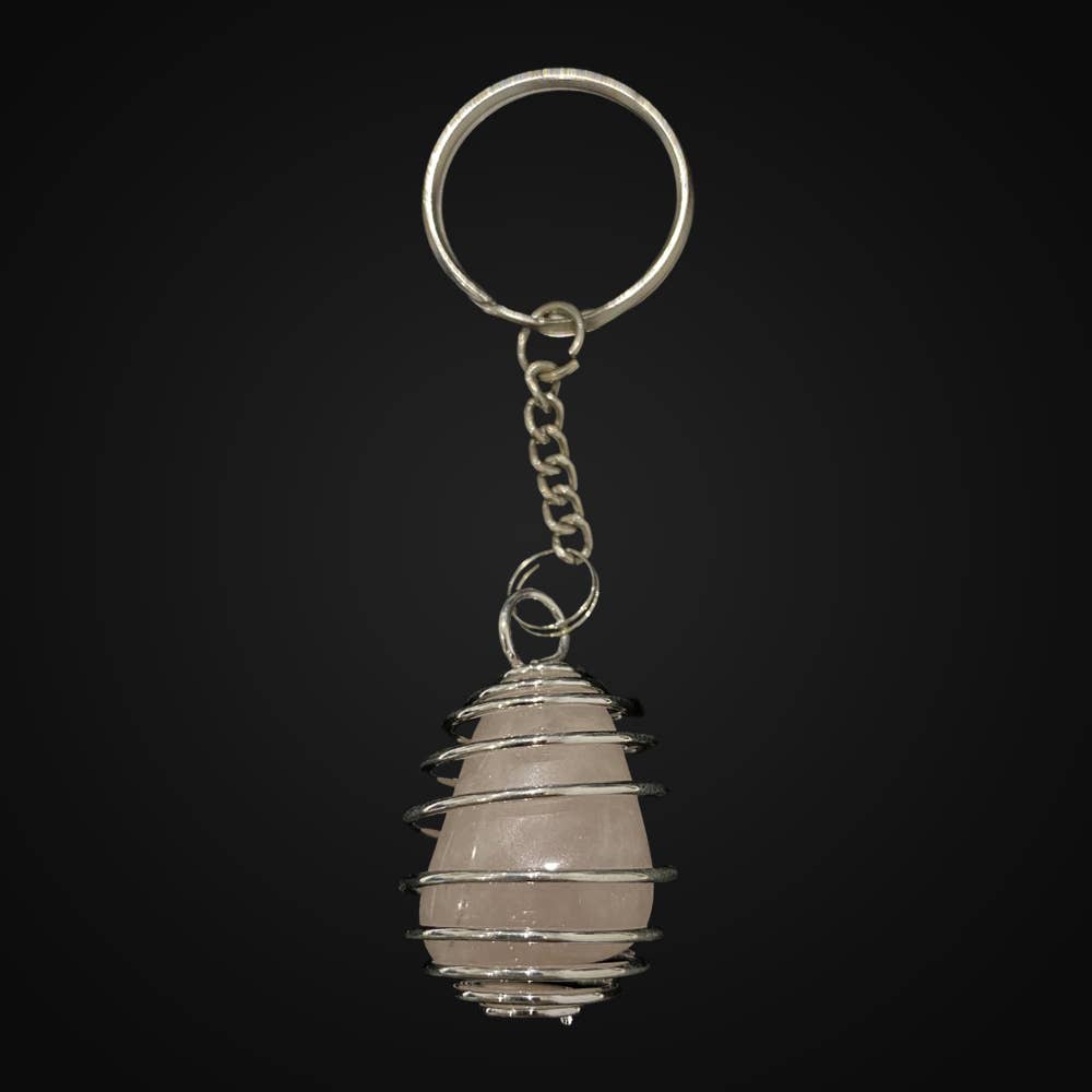 VIE – wholesale Keychain – Women's – Spiral Cage Tumble Keychain5
