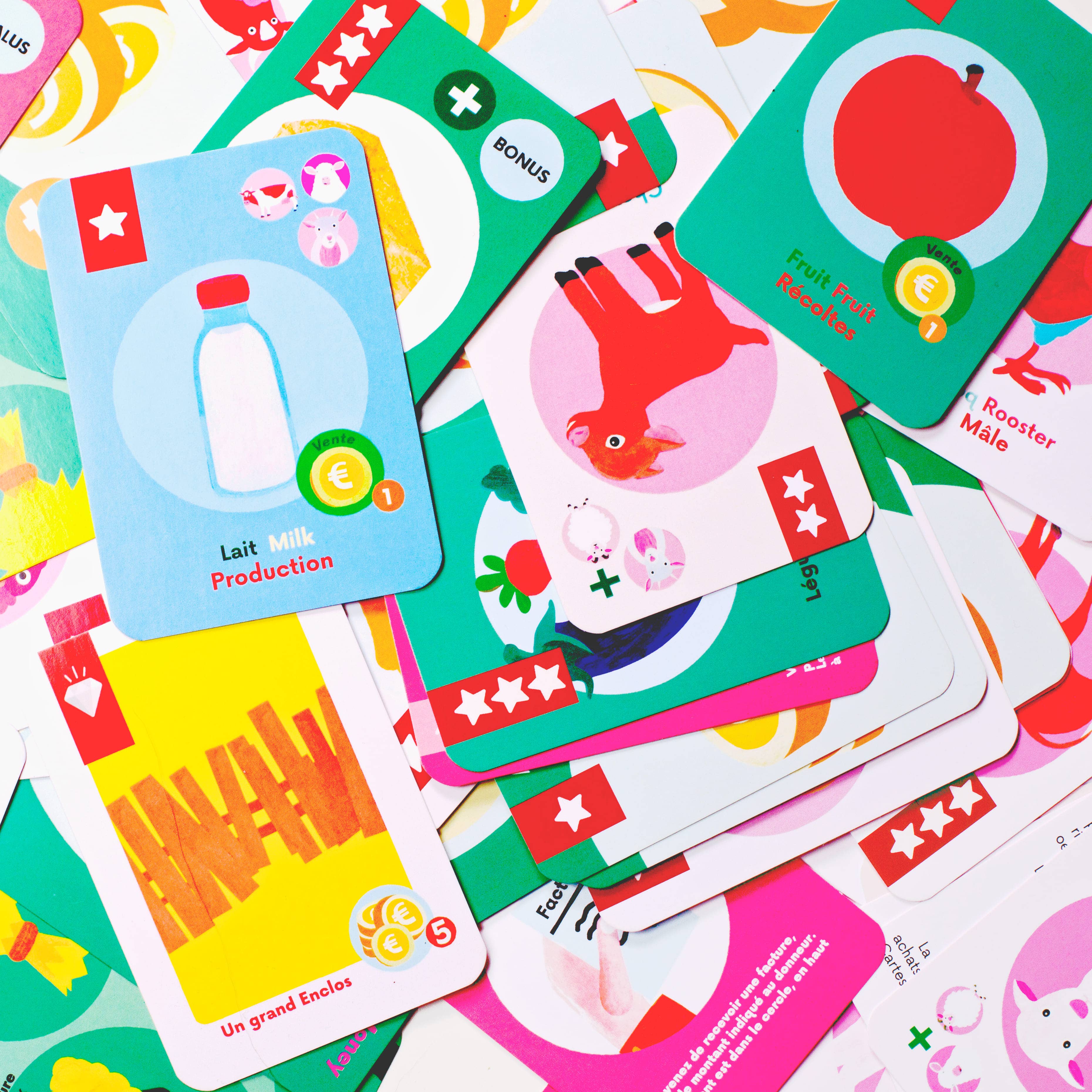 Babybird - Wholesale Card Game - Handmade educational game “Farm” Made in Alsace1