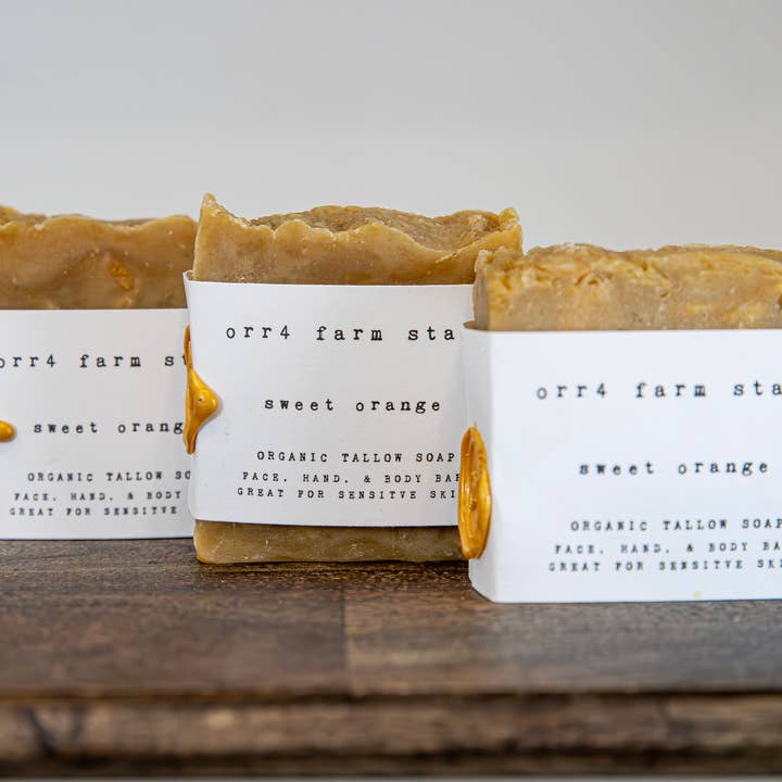 Orr4 Farm Stand - Wholesale Bar Soap - Organic Tallow Soap– Nourishing Hand, Face, & Body Bar6