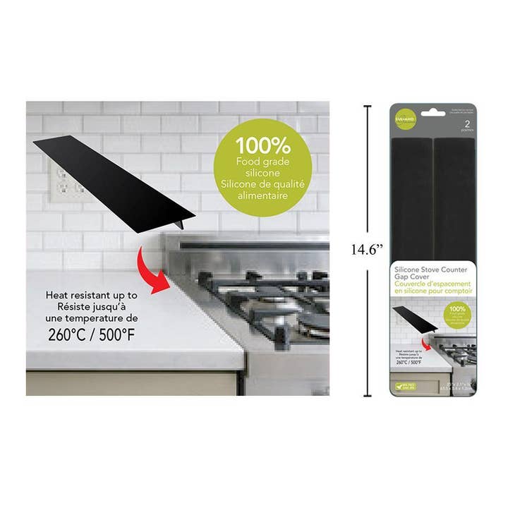 Luciano Gourmet 2-Piece Counter Stove Gap Cover for wholesale by Luciano Gourmet