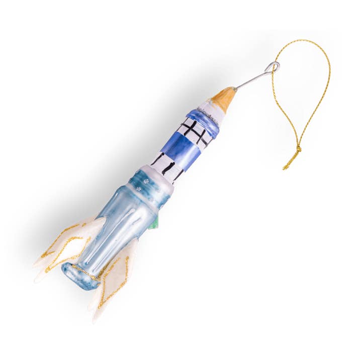 Space Ship Ornament for wholesale by Chive