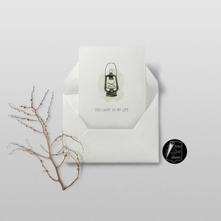 Alla hjärtans dag kort lyser upp mitt liv för wholesale av Bits of paper design co