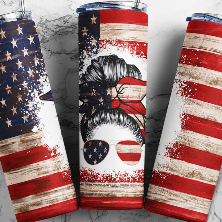American Made 20 oz double walled tumbler for wholesale by Twisted Tumbler, LLC