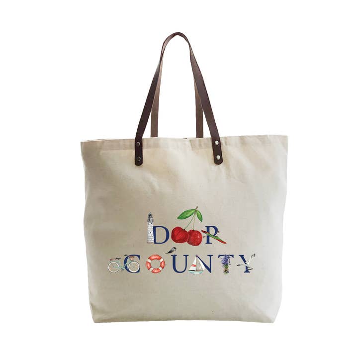 dør amt stor tote for engroshandel hos Tina Labadini Designs