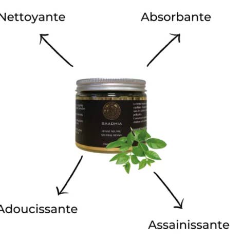 Saadhia – Großhandel Haarfärbemittel – Henna-Pulver 100 g