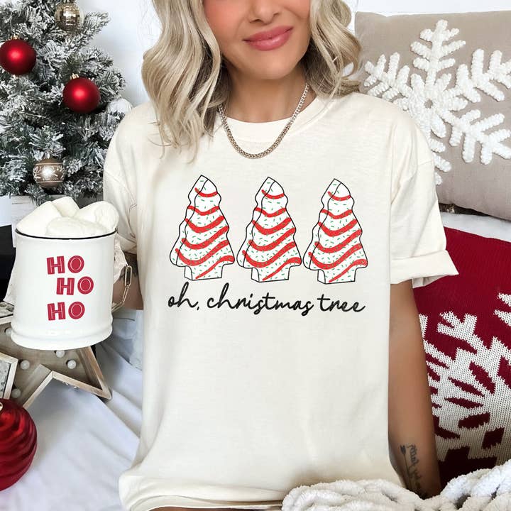 Oh Sapin de Noël, Snack, Little Debbie, T-shirt pour la vente par Refinery Number One LLC