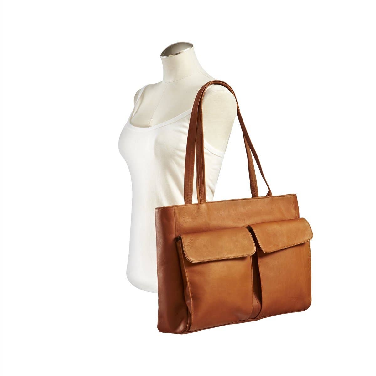 Clava Leathergoods and Accessories - Vendita all'ingrosso Borsa tote - Donna - Borsa tote in pelle con due tasche8