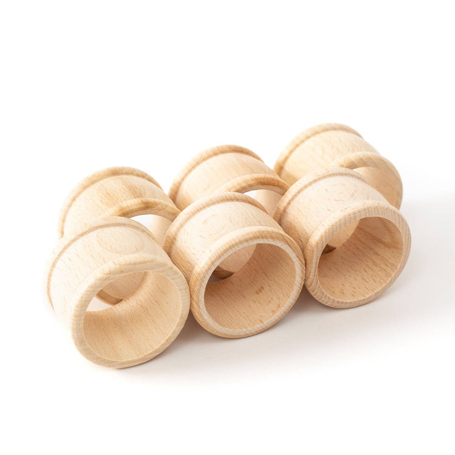 Tuuli GmbH - Wholesale Napkin Ring - Set of 6 Wooden Napkin Rings Table Decoration3