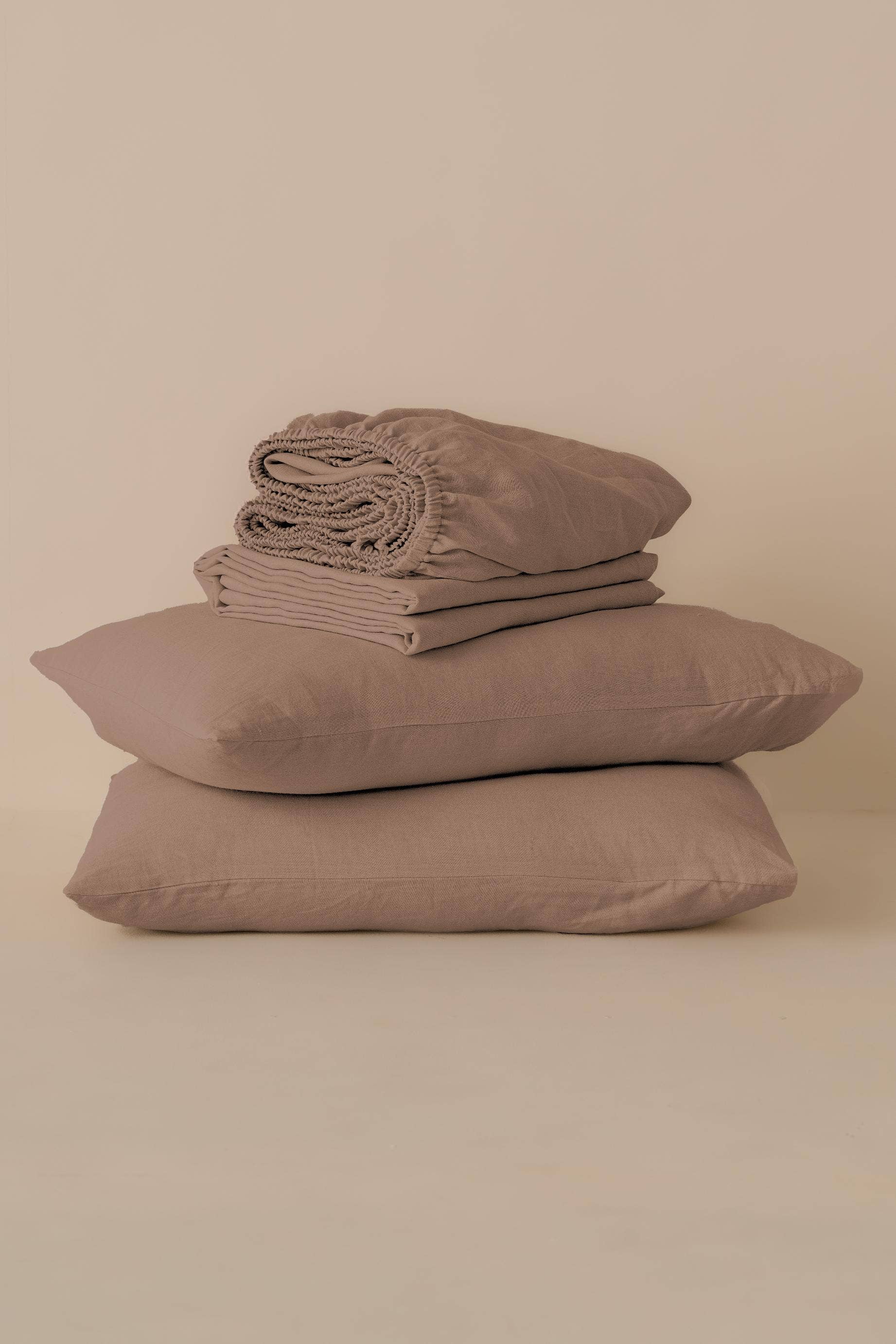 Live Linen - Wholesale Bedding Set - Elegant Solid Linen Bedding Set – Sheets & Pillowcases12