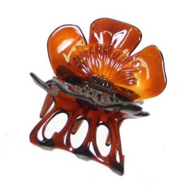 Rose täcka hår klo sköldpaddsskal 1745 för wholesale av CARAVAN J NAHON IMPORT