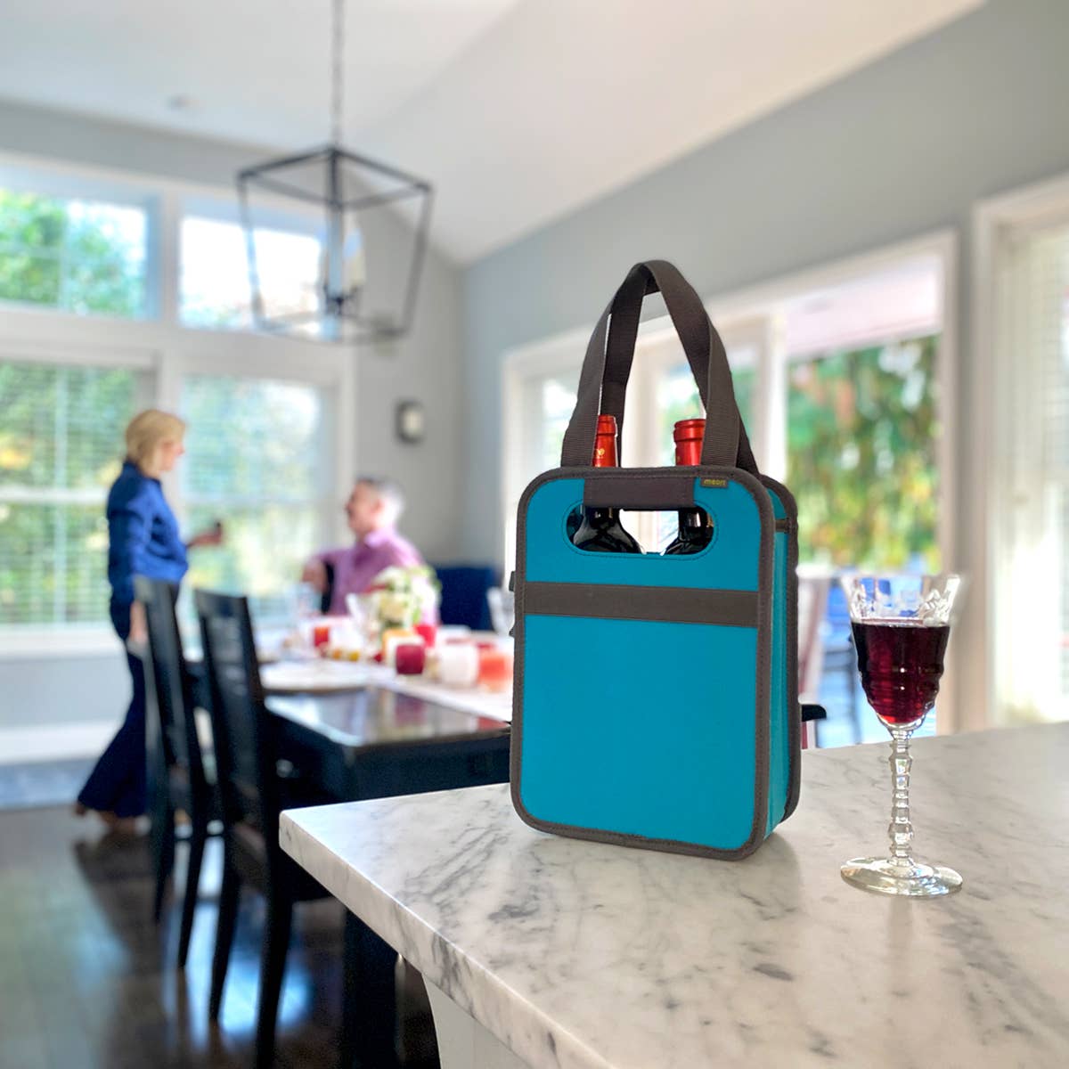 meori Inc – Großhandel Weintasche – Weintasche für 2 Flaschen, zusammenklappbar, wiederverwendbar8