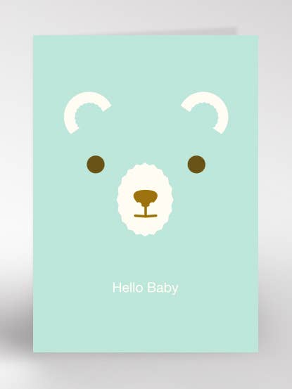 124 Baby Bear Blue for wholesale by Dicky Bird