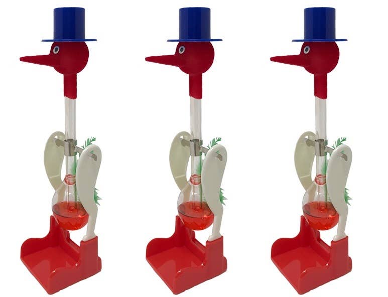NOVELTIES WHOLESALE INC - Wholesale Classic Toy - Kids - 100-Drinking Bird-Sippy Bird -Perpetual Motion Science 6