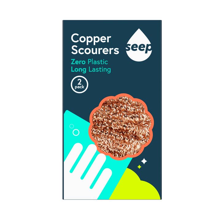 Seep Copper Scourers - 2 pack for wholesale by Seep