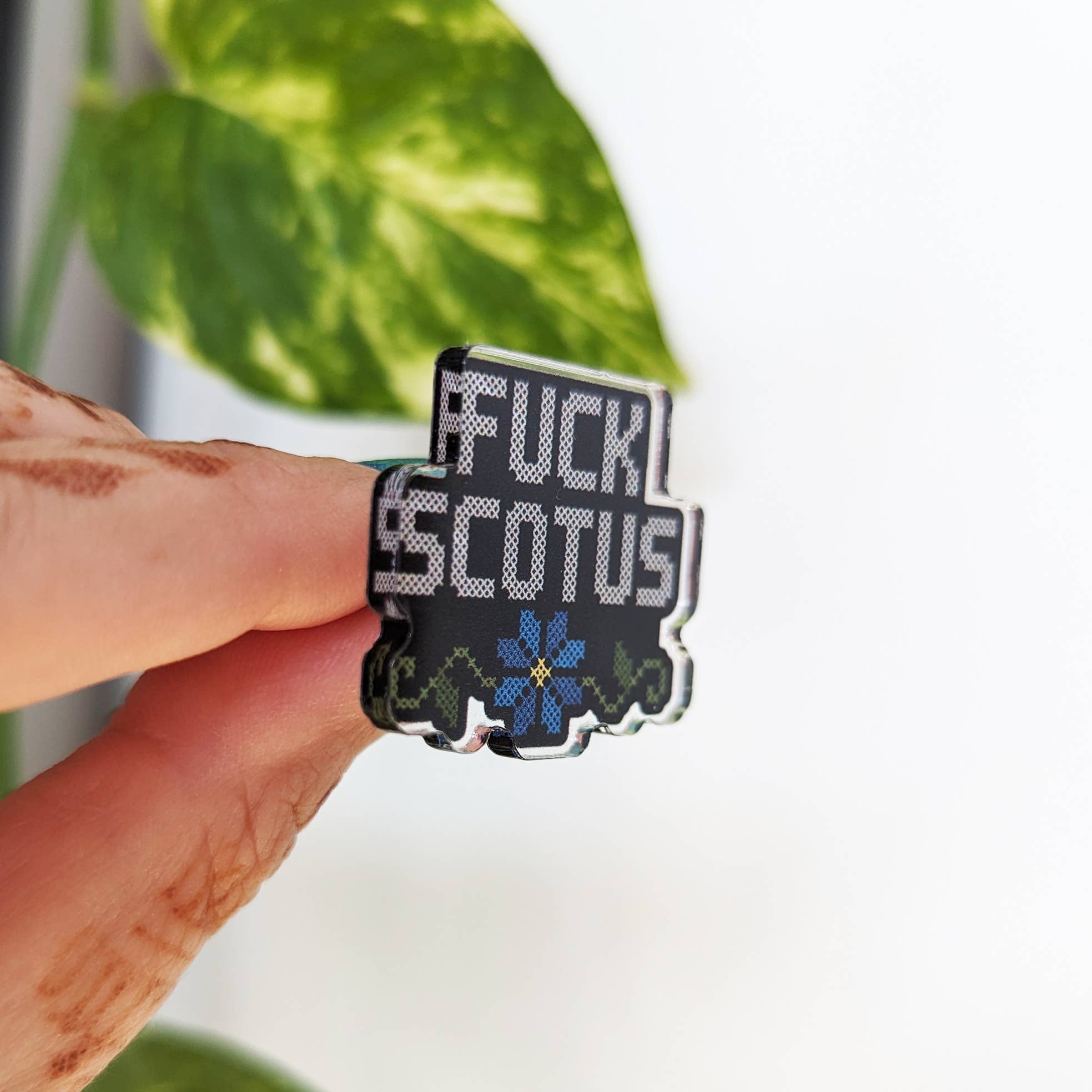 femmepossum - Wholesale Lapel Pin/Button - F Scotus Pin2