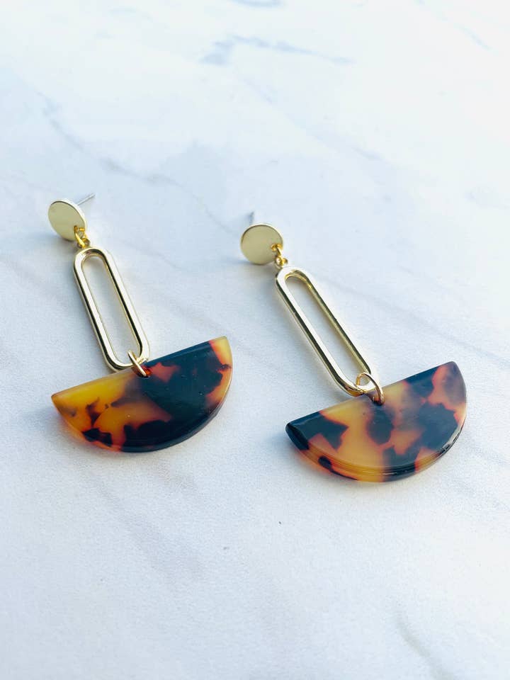 Sunrise uttalande örhängen för wholesale av Dirt Road Designs YYC