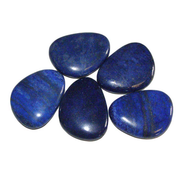 Lapis Lazuli Thumb Stones for wholesale by Crystal Magick Wholesale Ltd