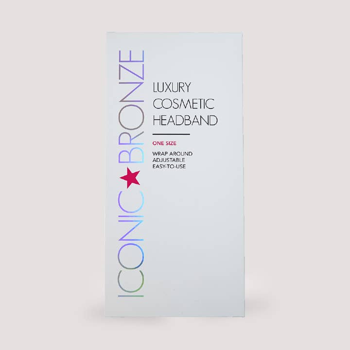 Luxury Cosmetic Headband for wholesale by Iconic Bronze Ltd
