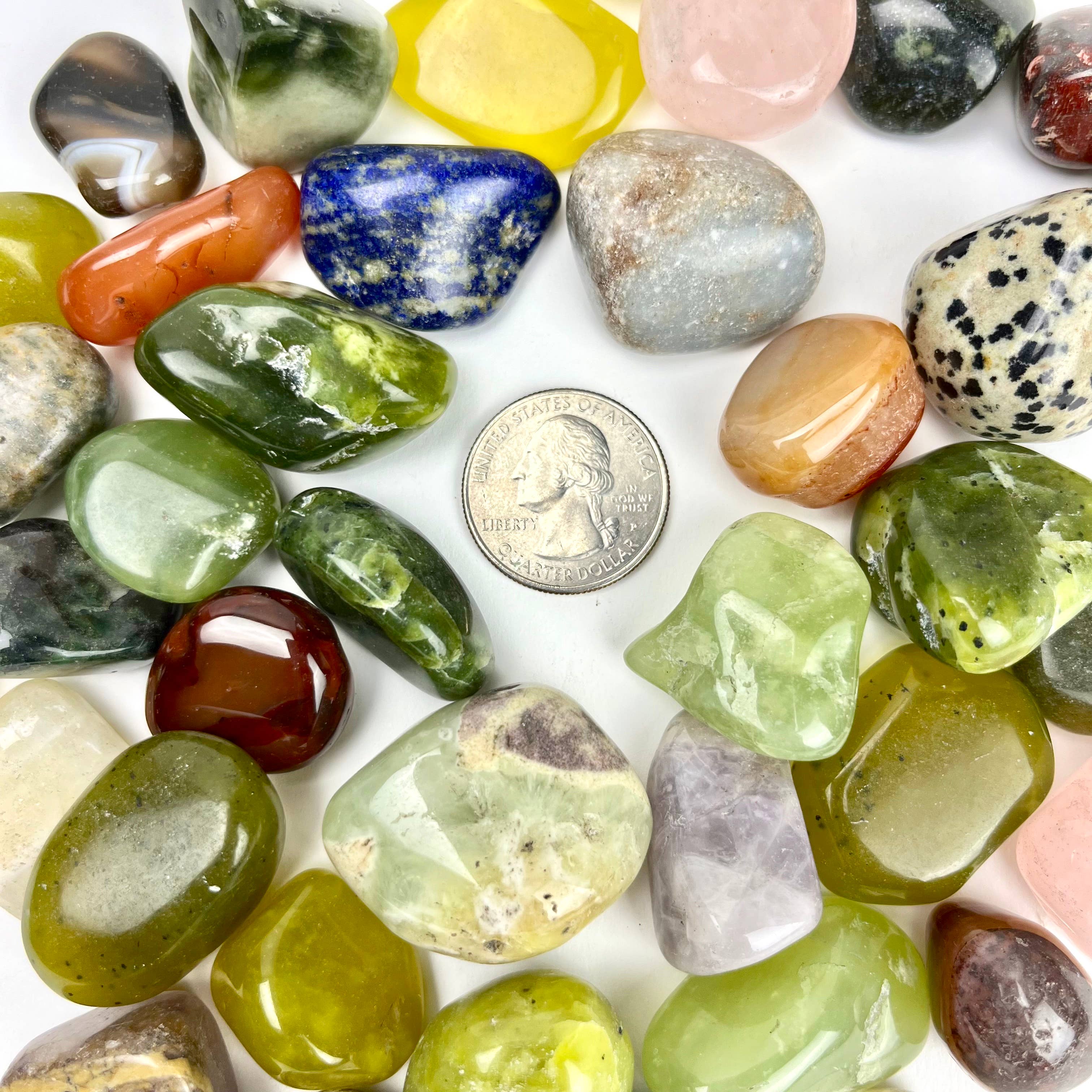 Pelham Grayson Rose - Vendita all'ingrosso Pietra/cristallo spirituale - Pietra mista | Burattato | 1 lb7