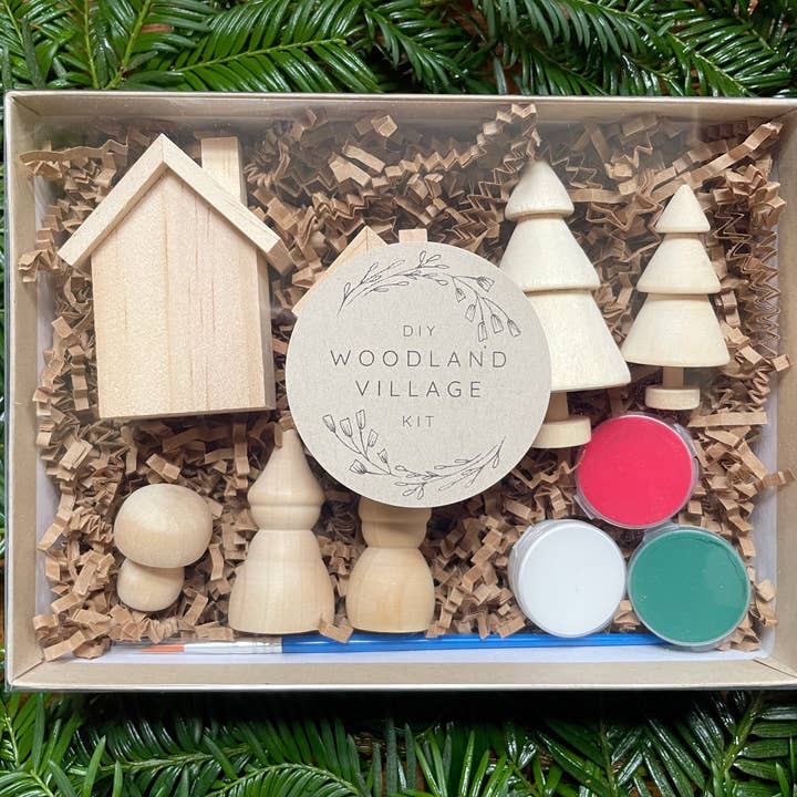Bramble Workshop - Wholesale DIY Craft Kit - Gnome Village Craft Kit