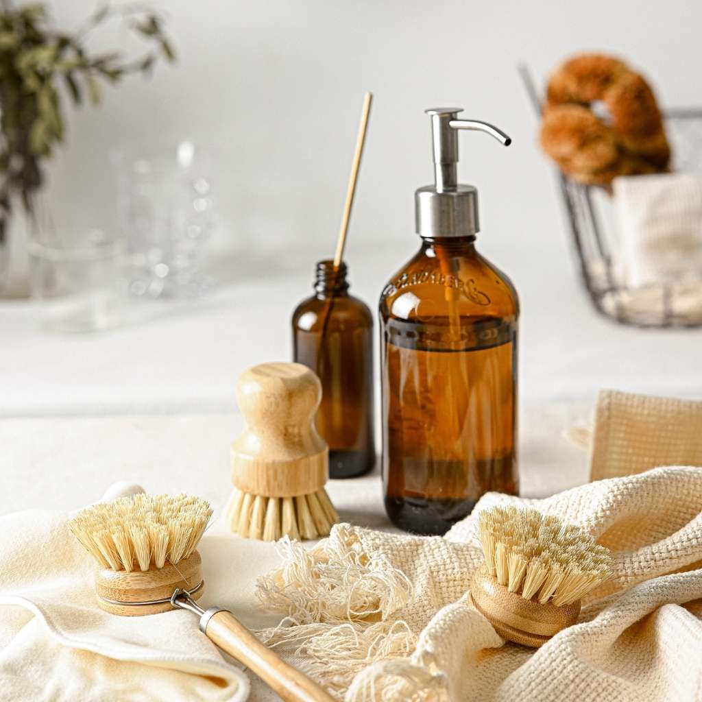 Jungle Culture - Wholesale Cleaning Brush - Bamboo Dish Brush Set | Eco-friendly Washing Up Brushes7