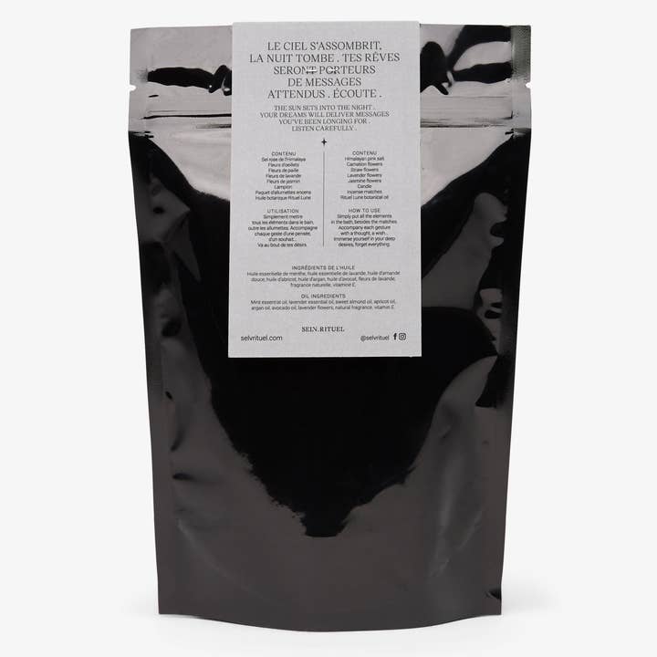 SELV RITUEL - Wholesale Bath & Body Set - Immersive kit Rituel Lune
