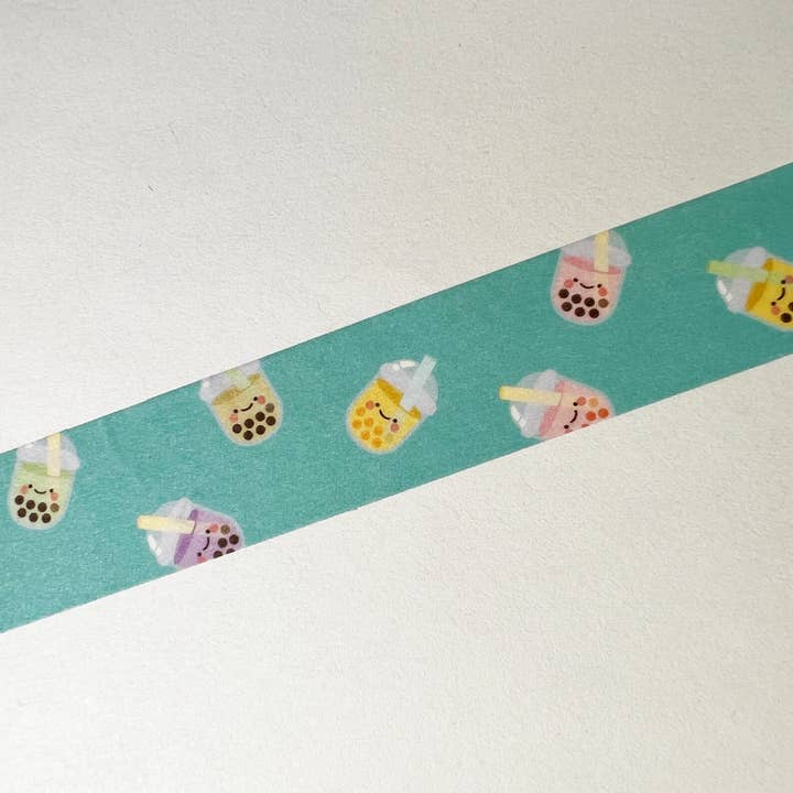 Meloncholy Co. - Wholesale Washi Tape - Boba Washi Tape1