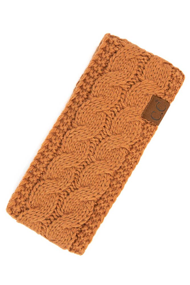 Hana - Wholesale Fashion Headband - Women's - C.C Cable Knit Solid Headband56