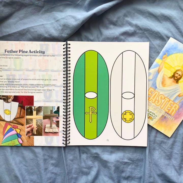 Catholic Sprouts LLC - Wholesale Religion Book - Triduum and Easter Challenge from Catholic Sprouts8