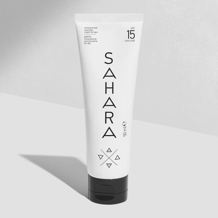 SAHARA Mineralfärgad Solkräm SPF 15 för wholesale av IRIΔA BIONERGY