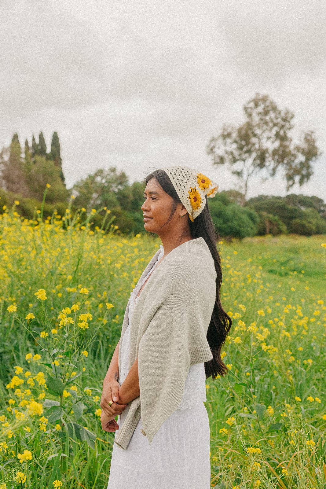 KAXI - Wholesale Bandana - Women's - KNITTED FARMERS MARKET BANDANA (2 PATTERNS)2