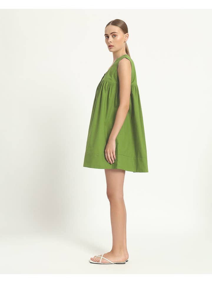 Thevasa - Wholesale Dress - Women's - The Jois Fern Cotton Dress2