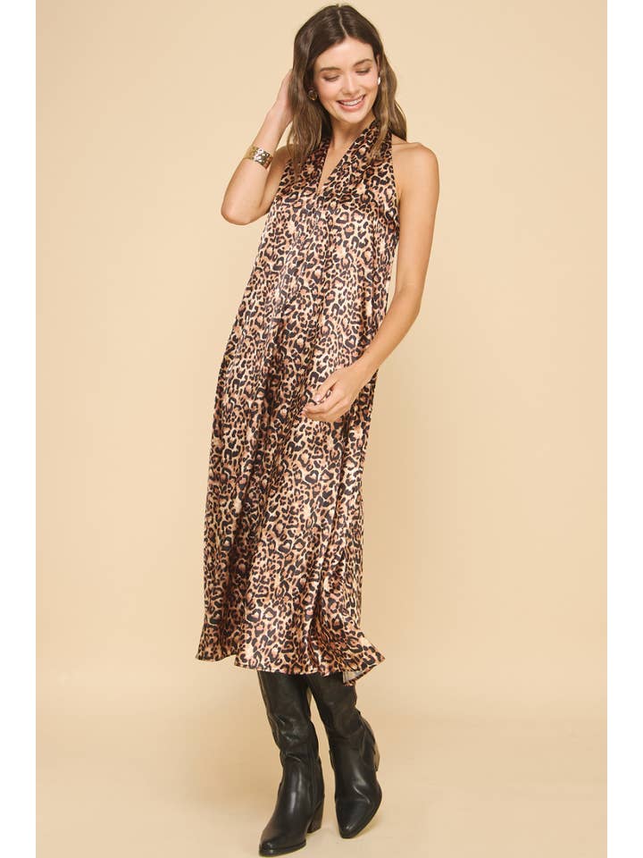 If She Loves - Wholesale Dress - Women's - ISD1313 Jeju Dress Animal Flower2