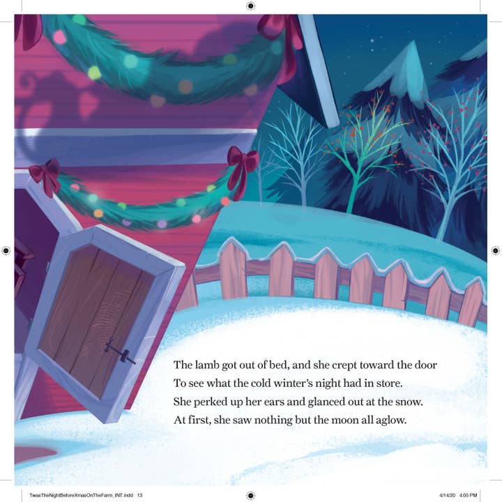 Sourcebooks - Wholesale Book - Kids - 'Twas the Night Before Christmas on the Farm (hardcover)