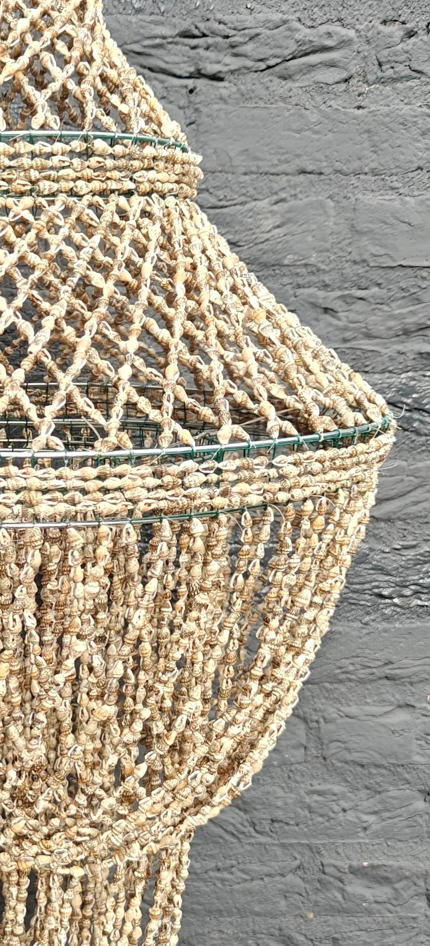 Product Import Holland - Wholesale Chandelier/Hanging Light - Black Rice Lamp - super large Ibiza pendant - handmade -1