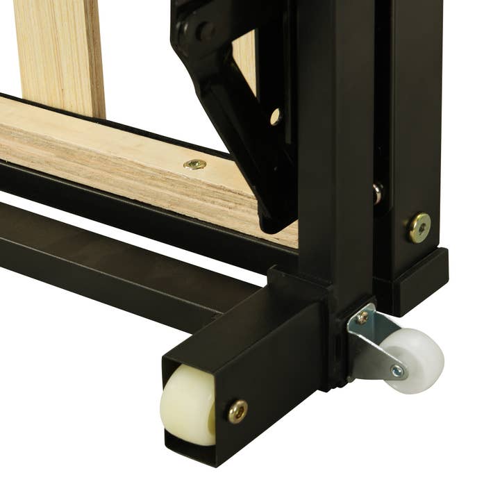 Twin Size Upholstered daybed with Pop Up Trundle, Beige for wholesale on Faire10