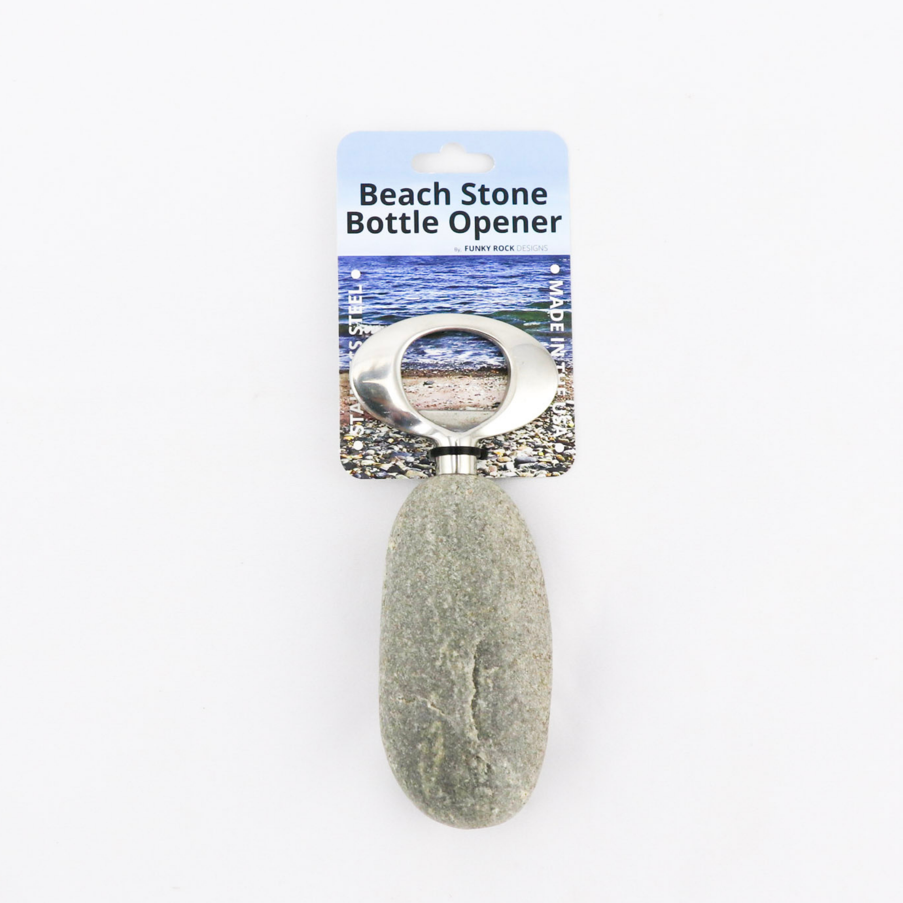 Funky Rock Designs - Wholesale Bottle/Wine Opener - Nature-Inspired Stainless Steel  Stone Bottle Opener14