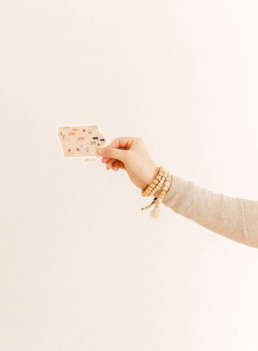 Doe A Deer – Großhandel Aufkleber – Iowa-Aufkleber2