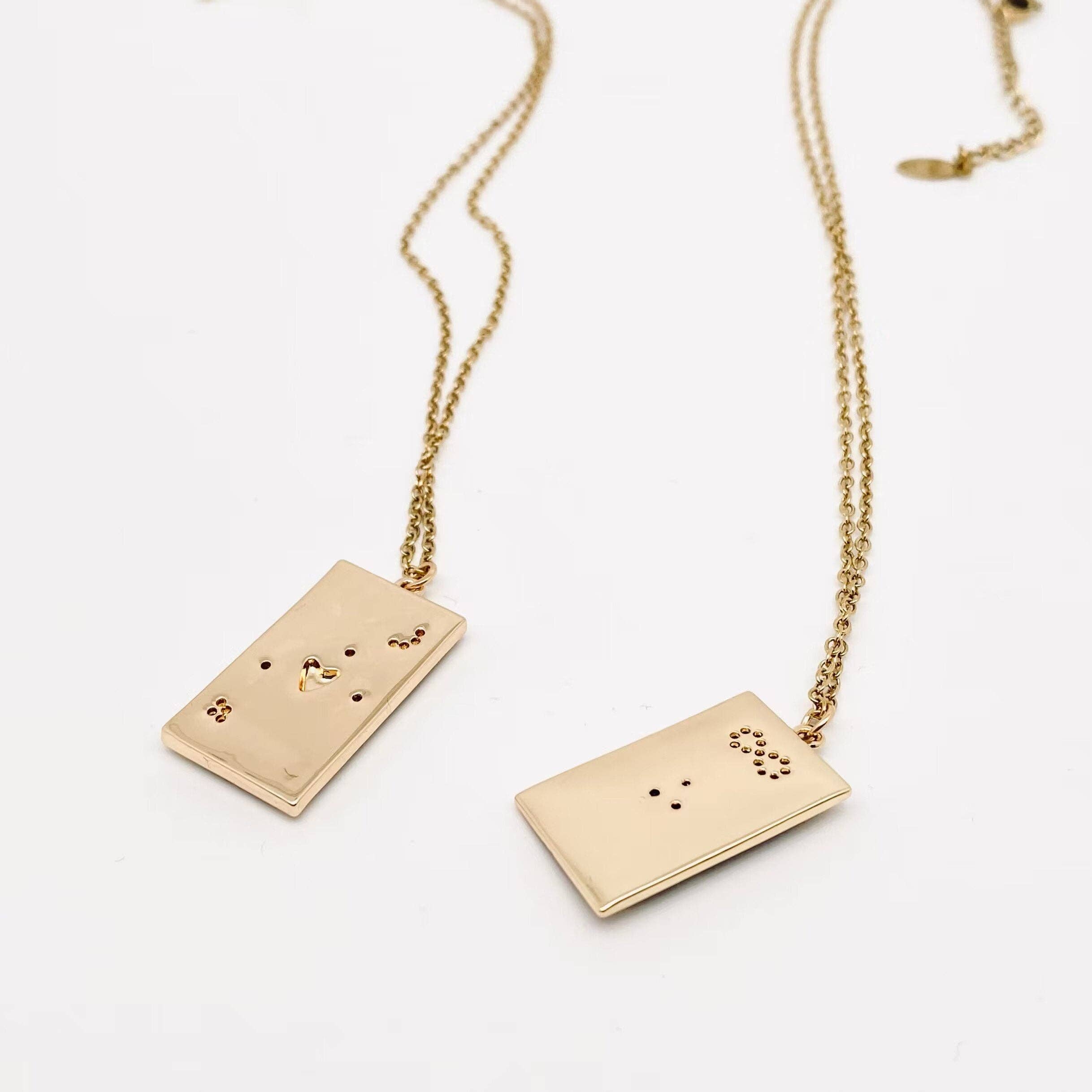 Mio Queena – wholesale Hänge-/berlockhalsband – Emalj Tarot inlaga Cubic Zirconia hängande halsband4