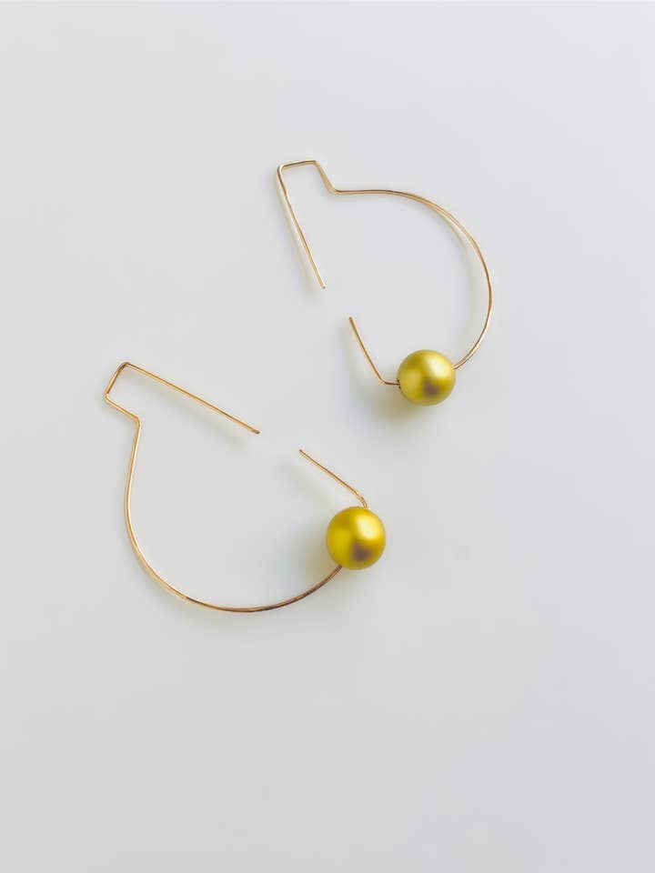 Selene hoops with aluminum for wholesale by Trecy Bleich
