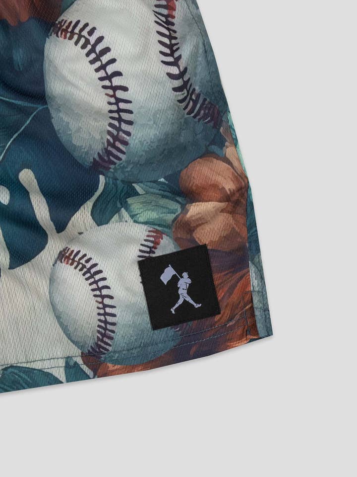 Baseballism - Wholesale Shorts - Kids - Aloha Ball Diamond Air Mesh Shorts - Youth2