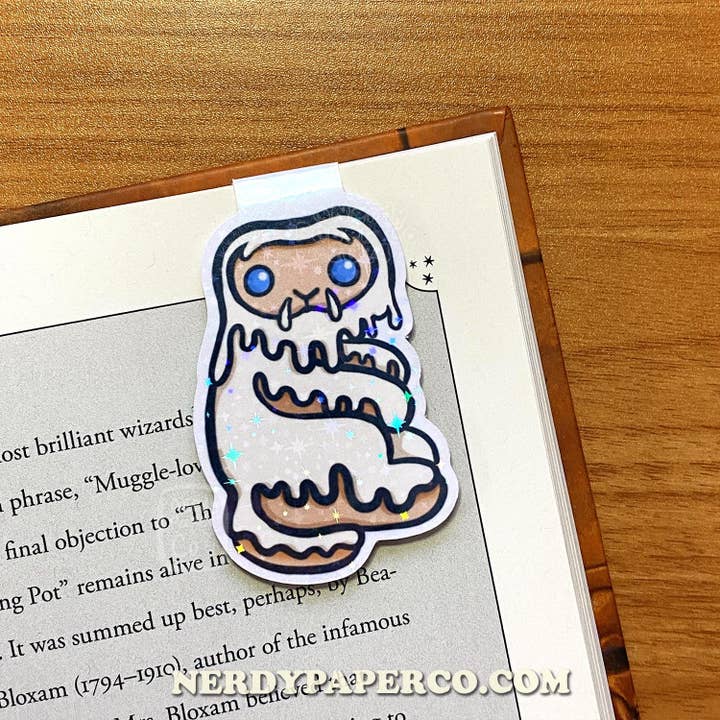 Magical Pastry - Hand Drawn Magnetic Bookmark for wholesale by NERDY PAPER CO.